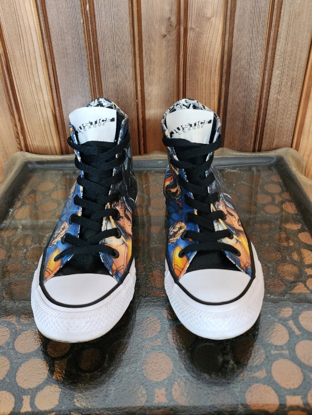 Converse All Star Justice League High-Top Sneakers Mens 5 Womens 7 - Picture 5 of 9